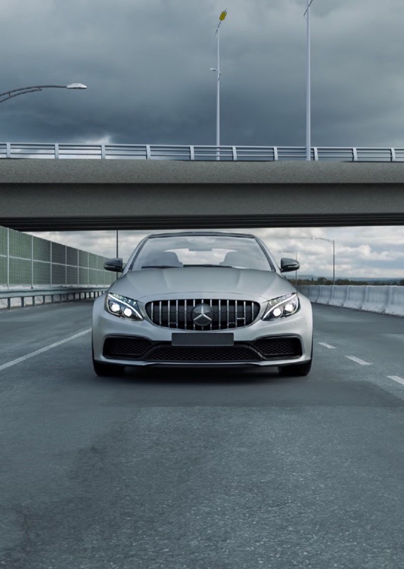 Mercedes commercial — cover